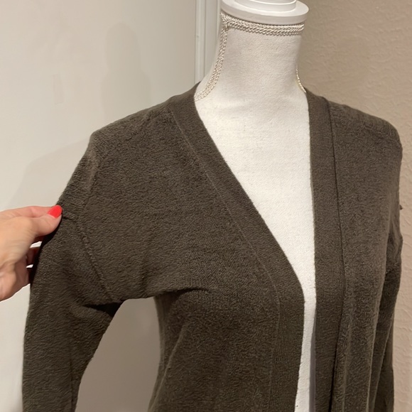 London Kay Long Open Cardigan- XS - Picture 5 of 7